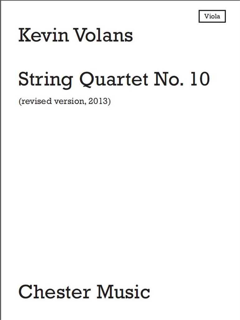 String Quartet No.10
